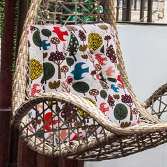 Curve Reading Pillow — Forest