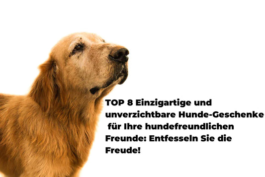 TOP 8 Einzigartige und unverzichtbare Hunde-Geschenke für Ihre hundefreundlichen Freunde: Entfesseln Sie die Freude!