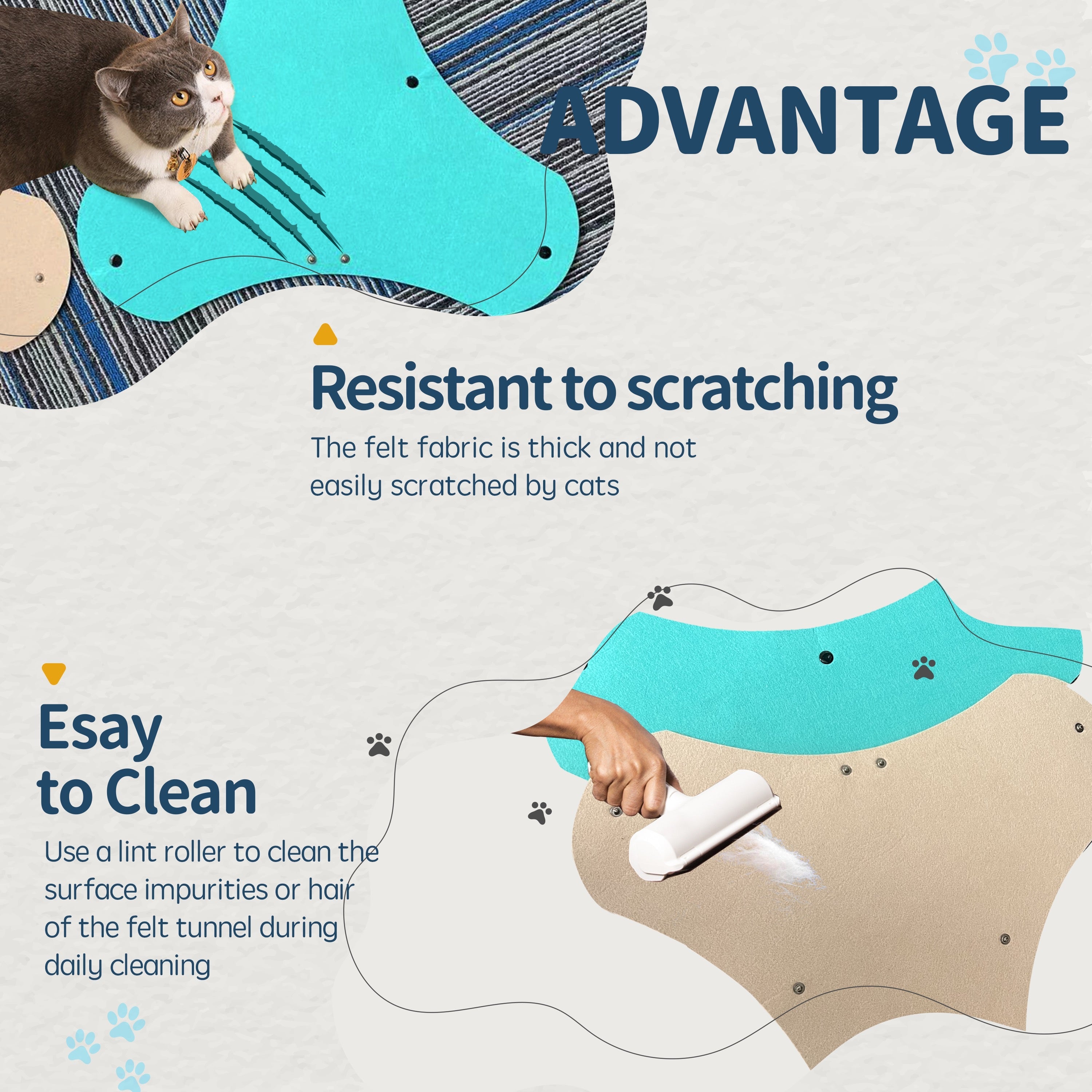 Adjustable Cat Tunnel Toys Cat Cave