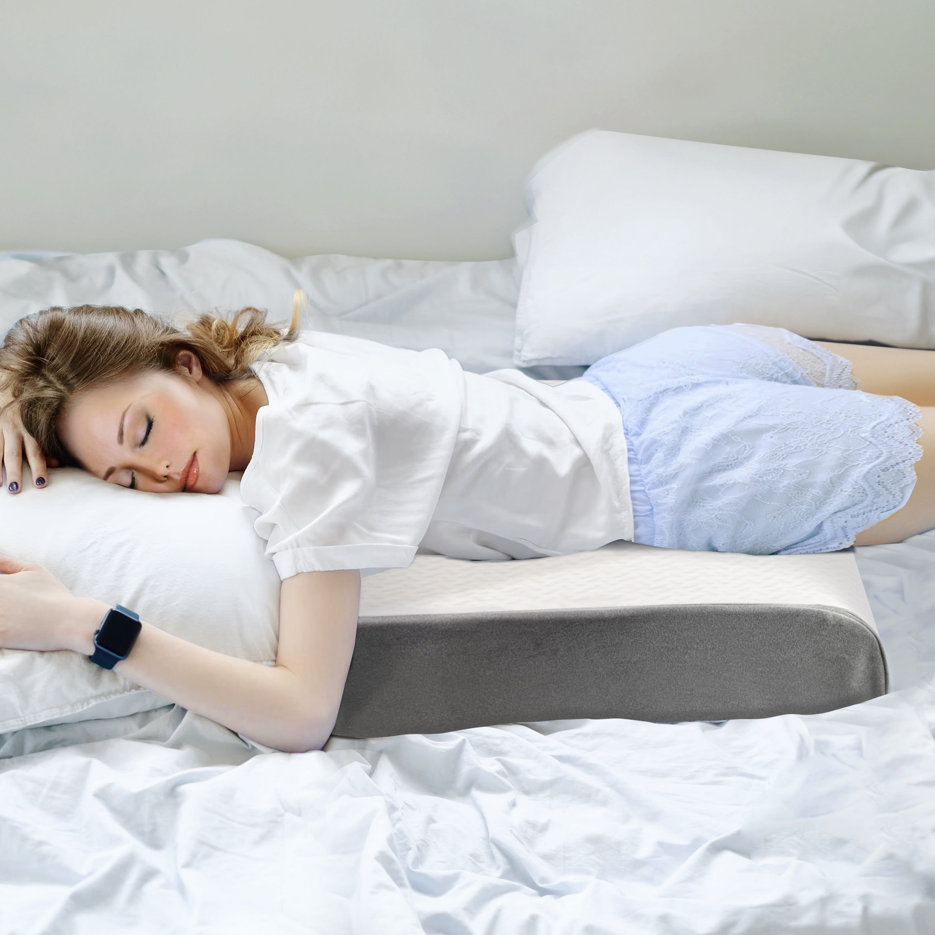 Pregnancy Pillow Stomach Sleeping Pillow with a Hole