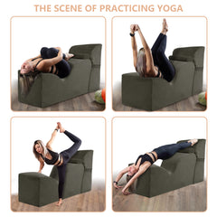 Dual-Purpose Curved Chaise Lounge Chair Indoor
