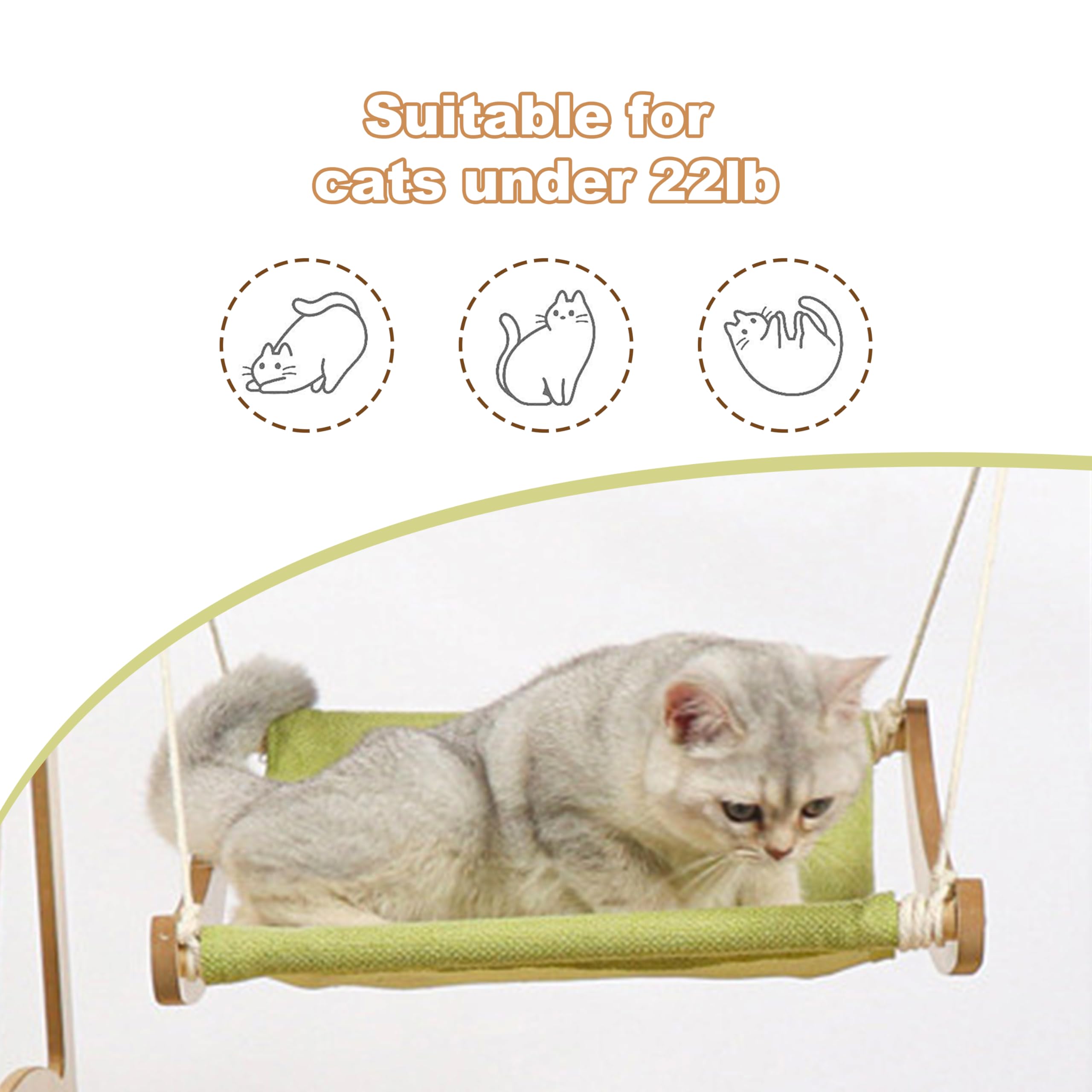 Floor-Standing Cat Swing
