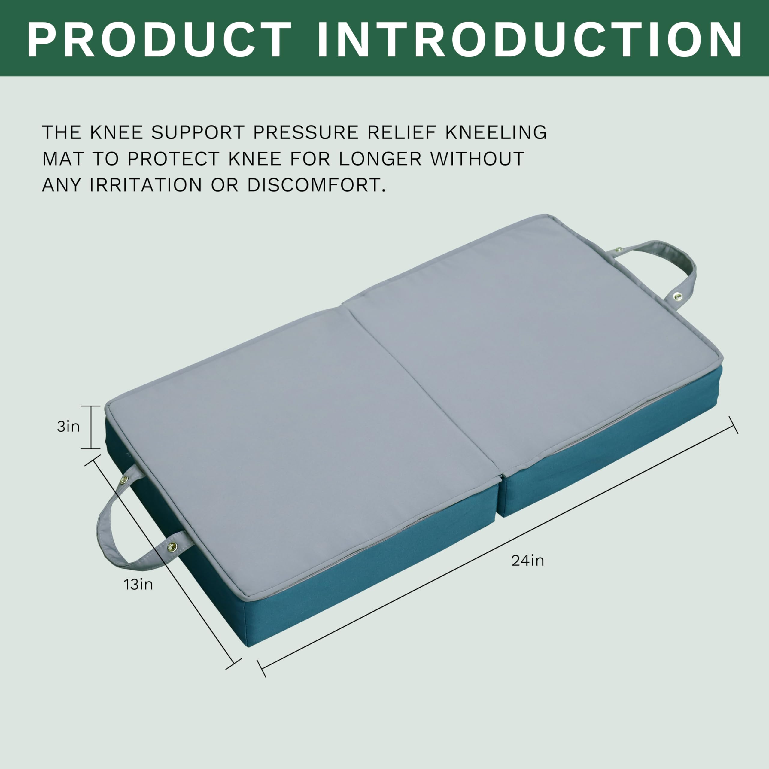 Waterproof Foam Extra Thick Kneeling Mat Pad