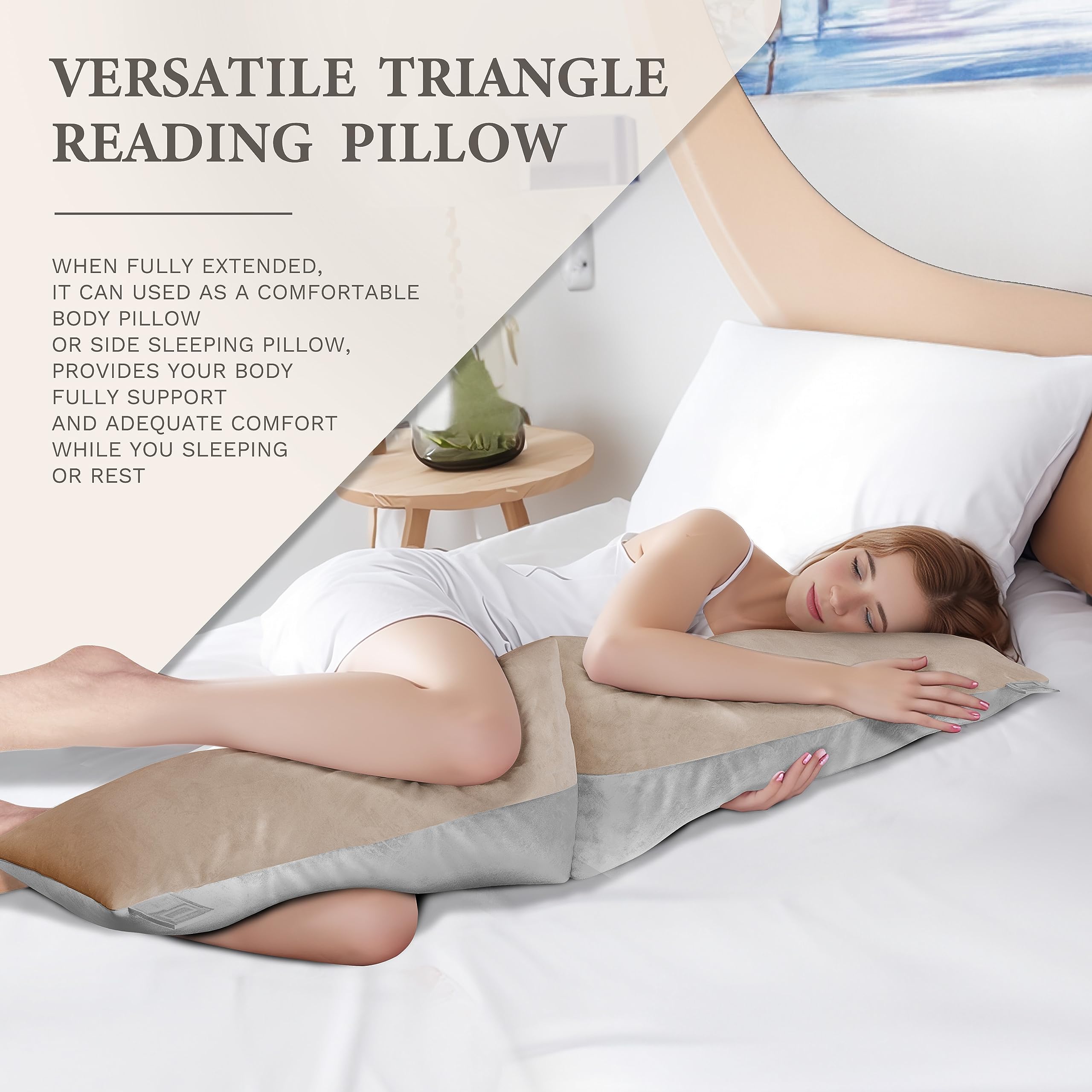 Side Sleeper Pillow V Shaped