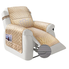 Non Slip Quilted Recliner Chair Cover