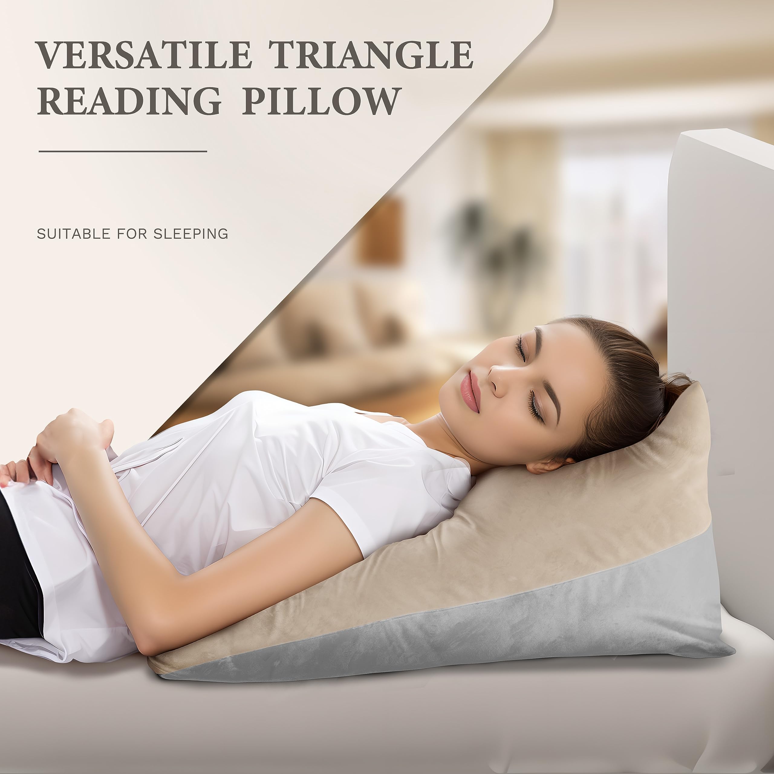 Side Sleeper Pillow V Shaped