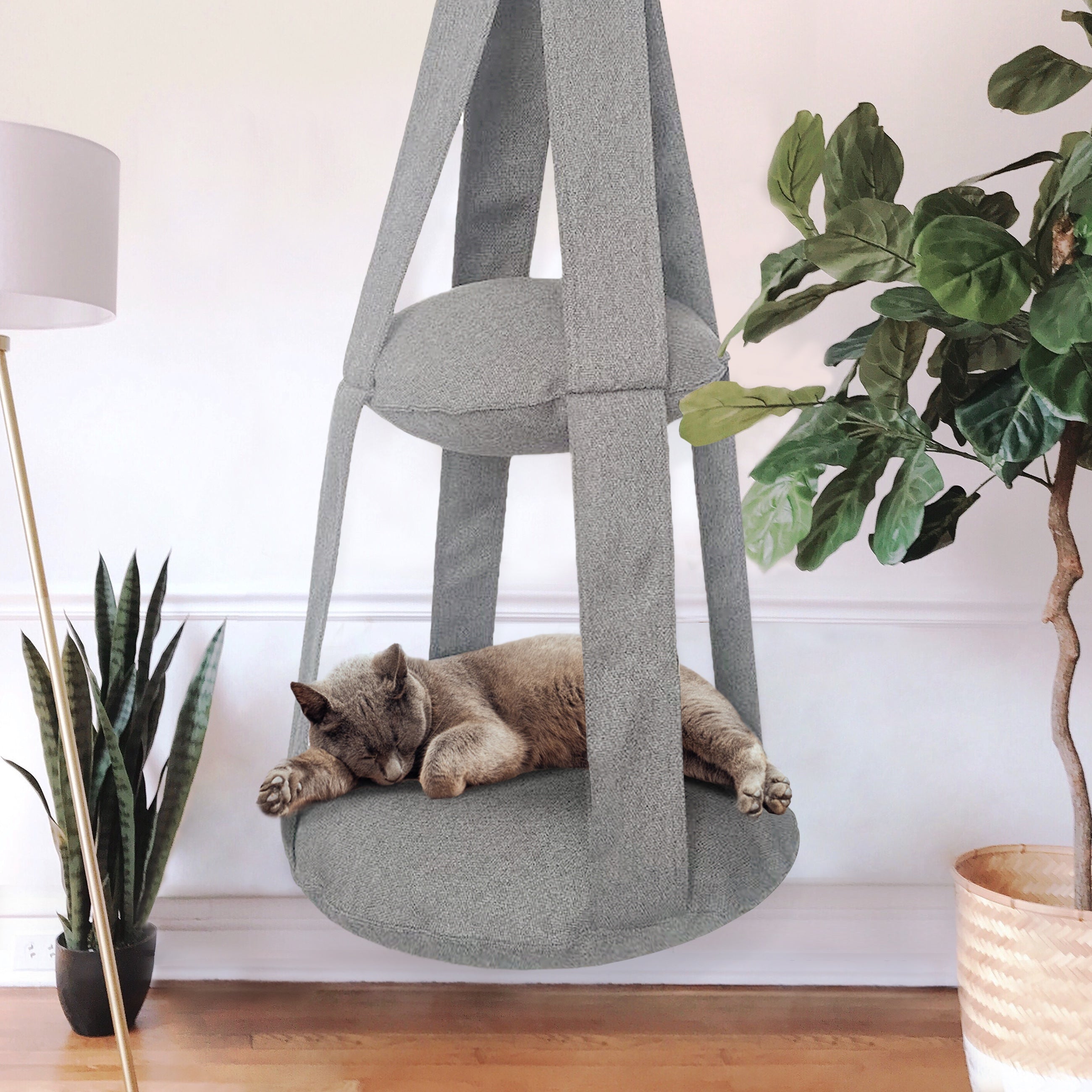 Hanging Cat Hammock Bed Cat Swing Soft Pet Bed