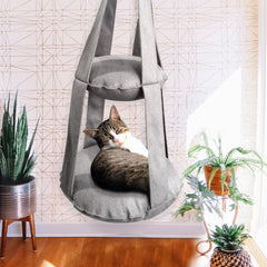 Hanging Cat Hammock Bed Cat Swing Soft Pet Bed