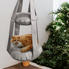 Hanging Cat Hammock Bed Cat Swing Soft Pet Bed