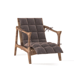 Square Chair Cushion Pads 4 PCS-Coffee