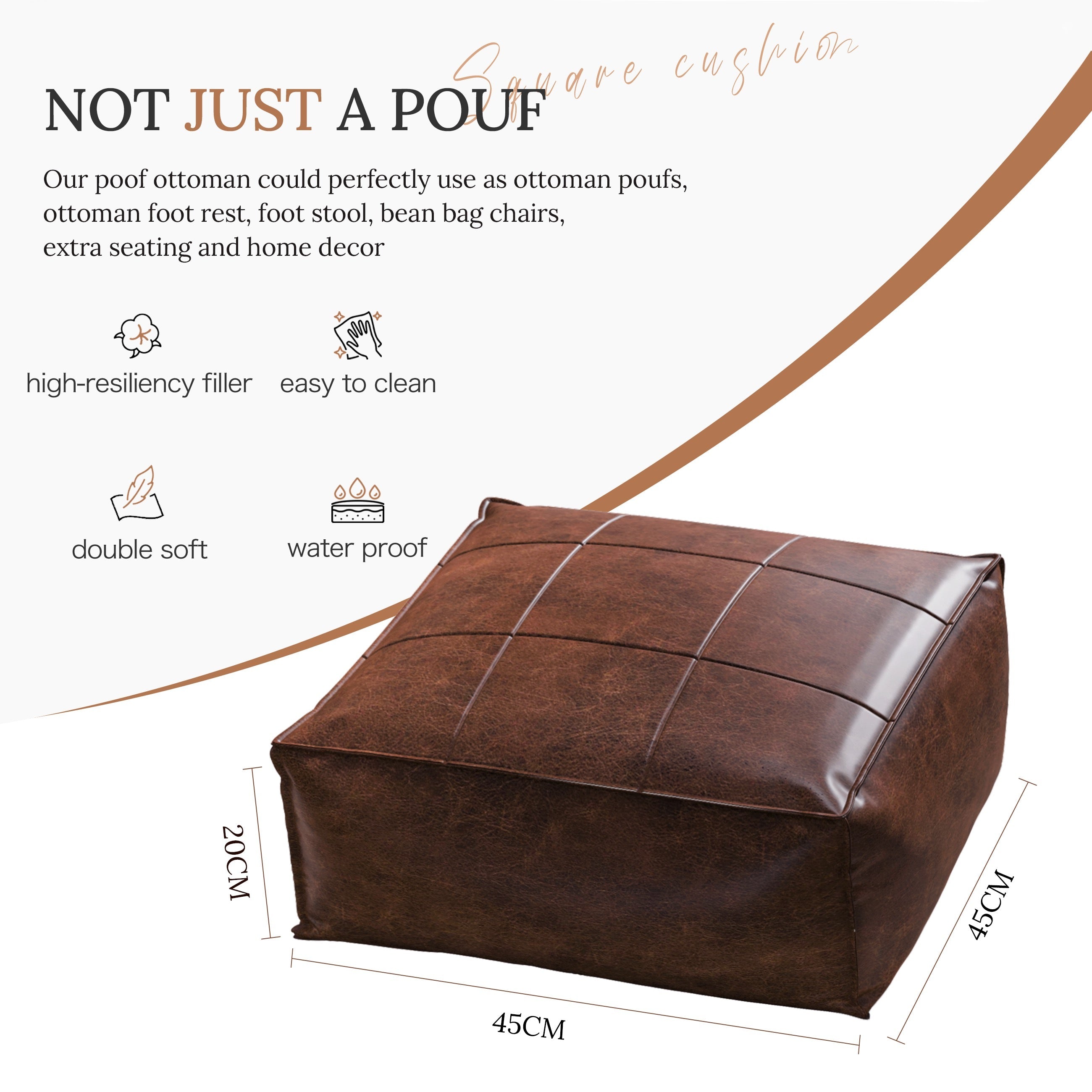 Square Floor Pillow Tatami